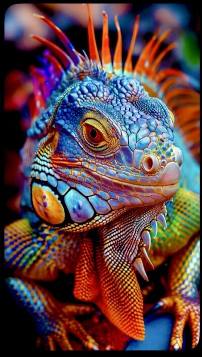 雨林瞳色：一场与变色龙和鬣蜥的静默对视