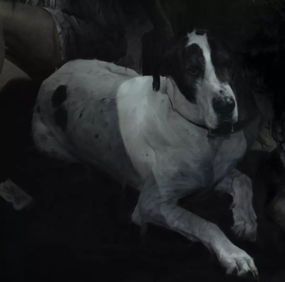 塔利亚·亚涅斯是一位活跃于当代具象绘画领域的艺术家，以融合写实肖像与“数字失真感”的独特绘画语言而受到关注。她的作品建立在扎实的人物造型基础之上，但通过有意识地破坏图像的完整性，形成强烈的视觉辨识度。