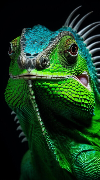 雨林瞳色：一场与变色龙和鬣蜥的静默对视