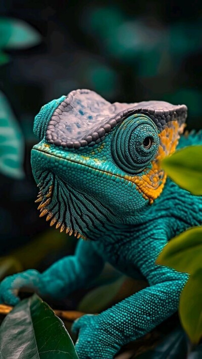 雨林瞳色：一场与变色龙和鬣蜥的静默对视