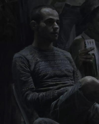 塔利亚·亚涅斯是一位活跃于当代具象绘画领域的艺术家，以融合写实肖像与“数字失真感”的独特绘画语言而受到关注。她的作品建立在扎实的人物造型基础之上，但通过有意识地破坏图像的完整性，形成强烈的视觉辨识度。