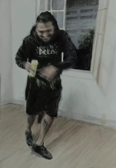 塔利亚·亚涅斯是一位活跃于当代具象绘画领域的艺术家，以融合写实肖像与“数字失真感”的独特绘画语言而受到关注。她的作品建立在扎实的人物造型基础之上，但通过有意识地破坏图像的完整性，形成强烈的视觉辨识度。