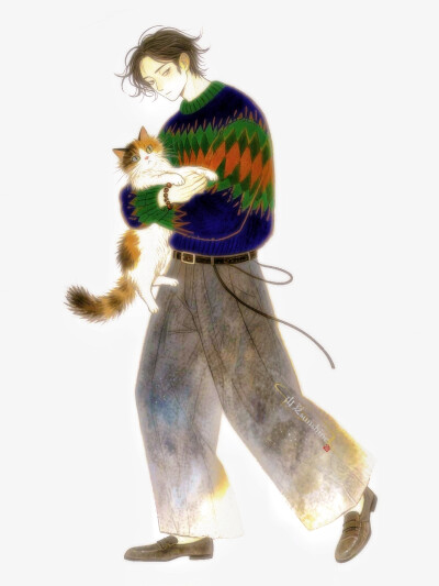 我们总把人生想得太坏，像旁人不允许我们的怪#ootd#服设#私服穿搭#立绘#街头潮流风