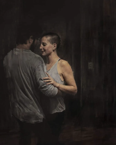 塔利亚·亚涅斯是一位活跃于当代具象绘画领域的艺术家，以融合写实肖像与“数字失真感”的独特绘画语言而受到关注。她的作品建立在扎实的人物造型基础之上，但通过有意识地破坏图像的完整性，形成强烈的视觉辨识度。