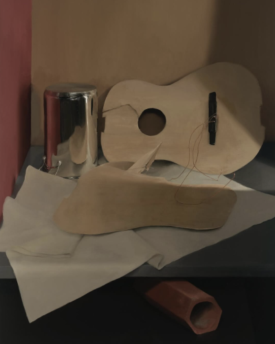 埃博尼·特拉斯科特（澳大利亚）是一位擅长“观察现实主义”（observational realism）的画家，主要以绘画及纸上作品为媒介，关注视觉与触觉之间微妙的关系。