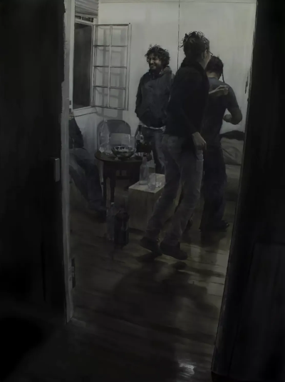 塔利亚·亚涅斯是一位活跃于当代具象绘画领域的艺术家，以融合写实肖像与“数字失真感”的独特绘画语言而受到关注。她的作品建立在扎实的人物造型基础之上，但通过有意识地破坏图像的完整性，形成强烈的视觉辨识度。