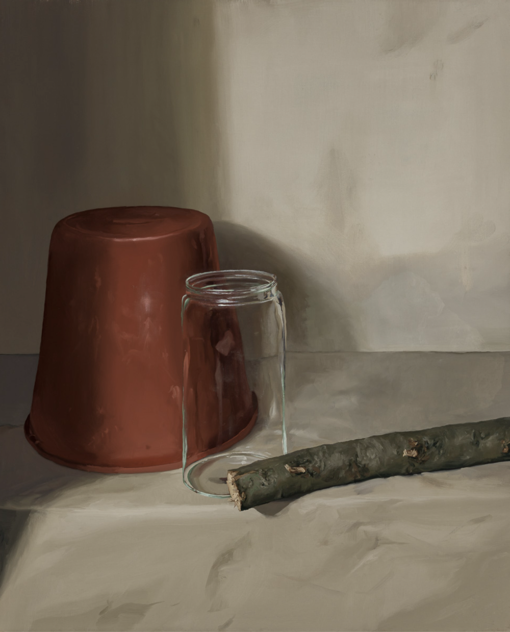 埃博尼·特拉斯科特（澳大利亚）是一位擅长“观察现实主义”（observational realism）的画家，主要以绘画及纸上作品为媒介，关注视觉与触觉之间微妙的关系。