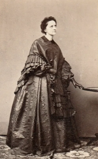 巴伐利亚公主亚历山德拉·阿玛莉的肖像，1872年。