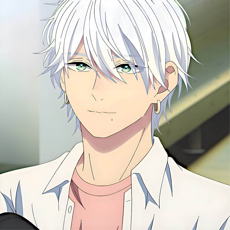 番剧：皎洁迎宵之月
角色：市村琥珀
动漫男头Δ