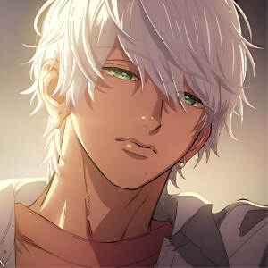 番剧：皎洁迎宵之月
角色：市村琥珀
            动漫男头Δ