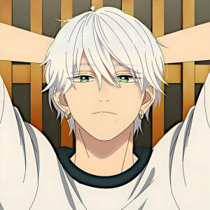 番剧：皎洁迎宵之月
角色：市村琥珀
            动漫男头Δ