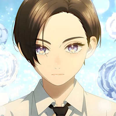 番剧：皎洁迎宵之月
角色：泷口宵
动漫女头Δ