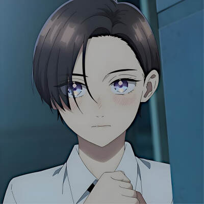 番剧：皎洁迎宵之月
角色：泷口宵
动漫女头Δ