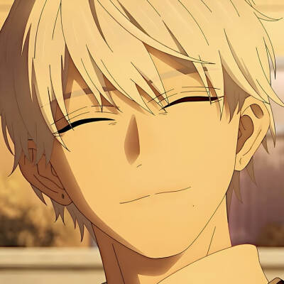 番剧：皎洁迎宵之月
角色：市村琥珀
动漫男头Δ