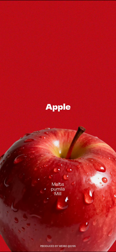 ▸ins壁纸
"这颗苹果是春天攒的甜"