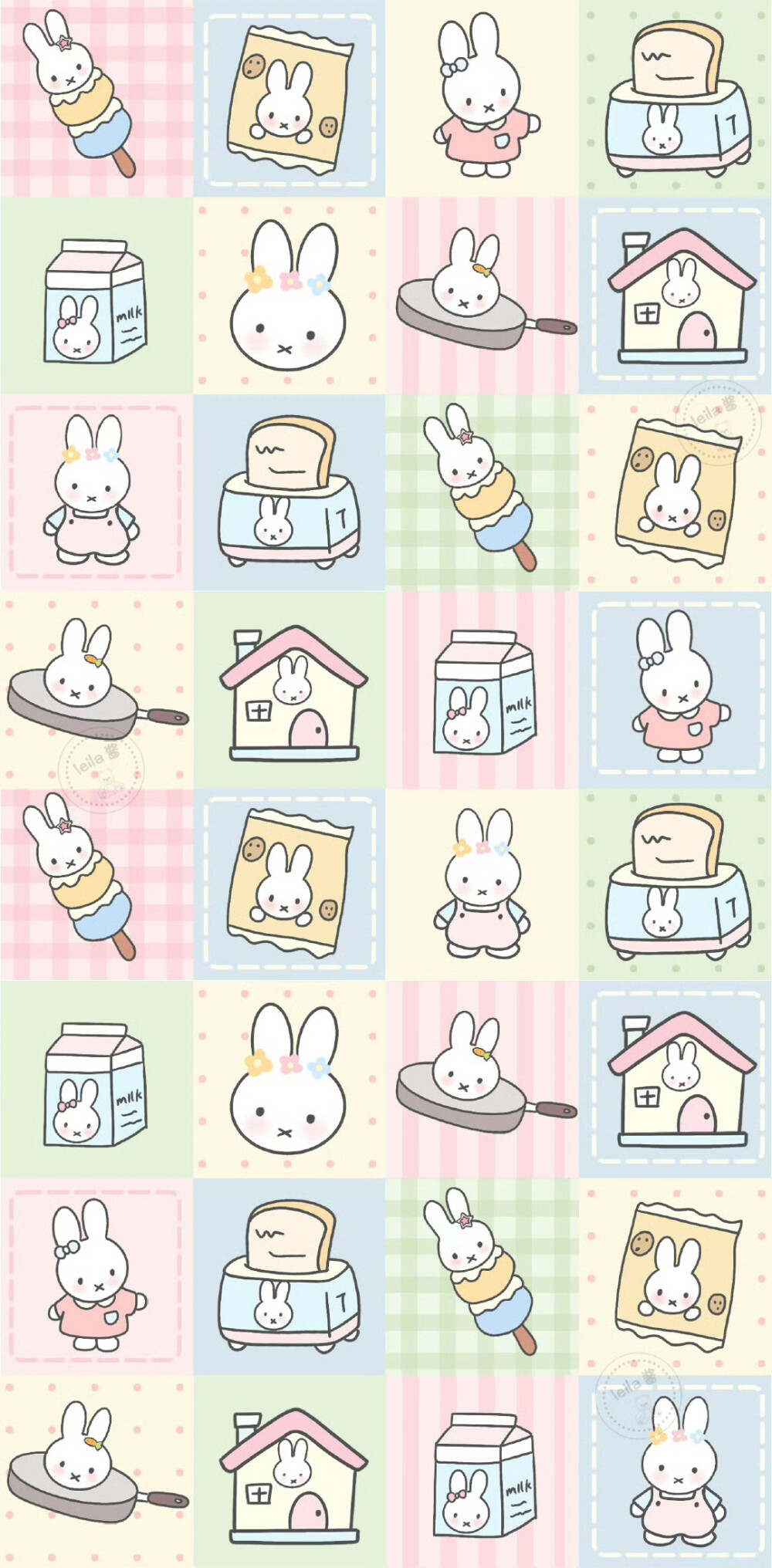 米菲兔壁纸套图