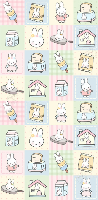 米菲兔壁纸套图
