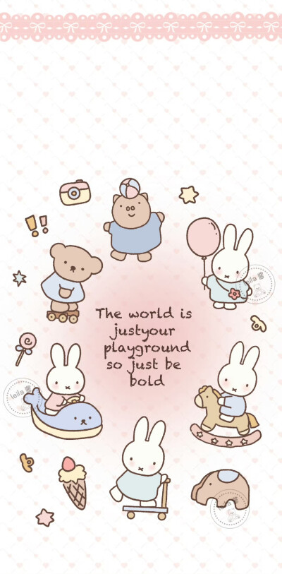 米菲兔壁纸套图