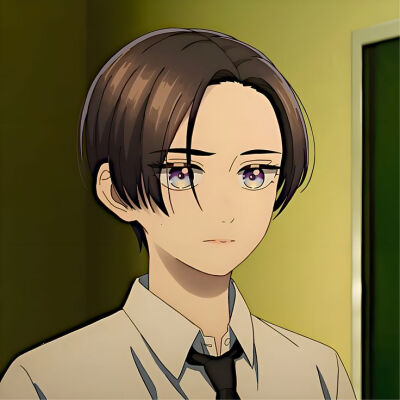 番剧：皎洁迎宵之月
角色：泷口宵
动漫女头Δ