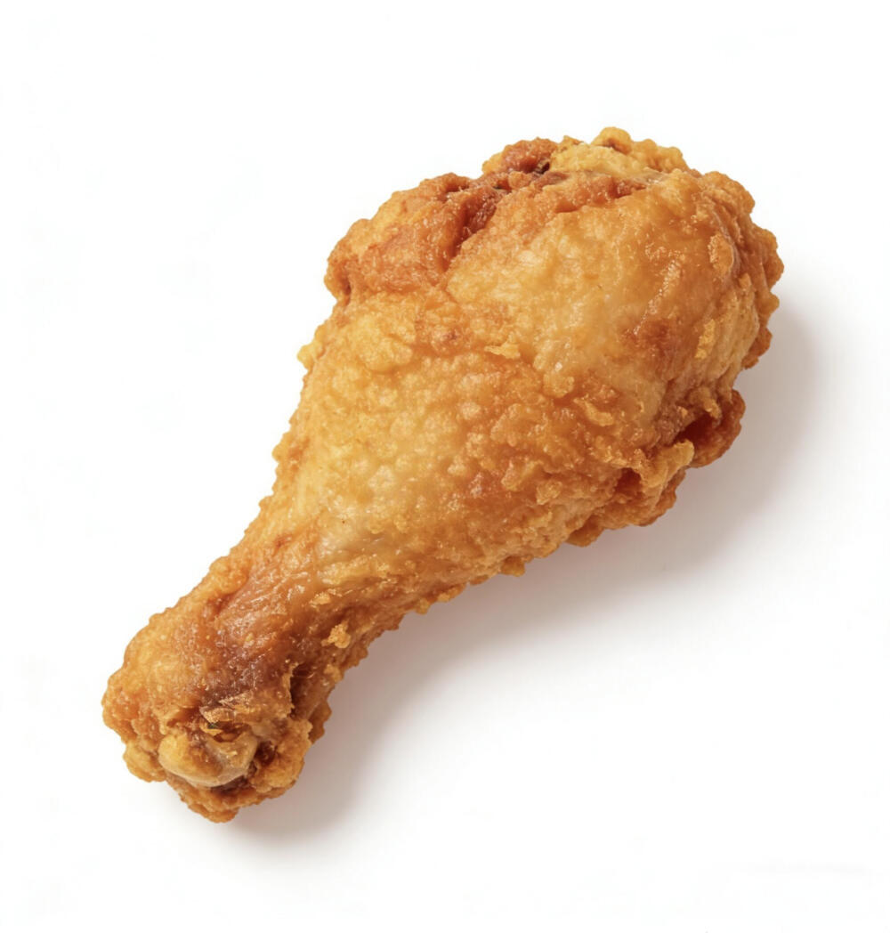 油炸食物白底头像