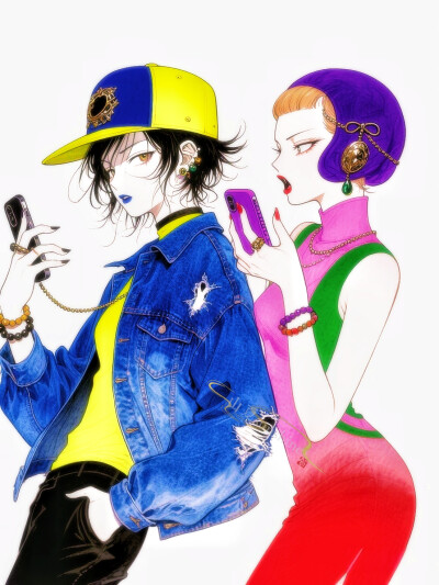 和怨种闺蜜的穿搭|与你分享过的青春，不比恋爱少半分。
#闺蜜穿搭#服设 #私服 #ootd #怨种闺蜜