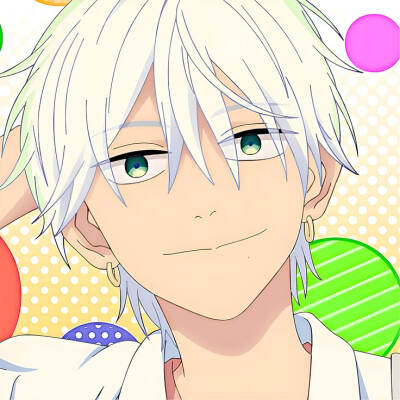 番剧：皎洁迎宵之月
角色：市村琥珀
动漫男头Δ