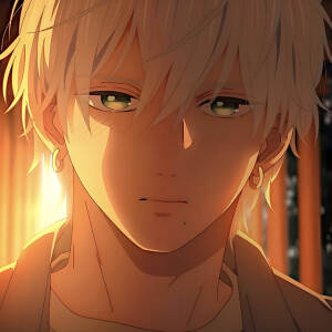 番剧：皎洁迎宵之月
角色：市村琥珀
            动漫男头Δ