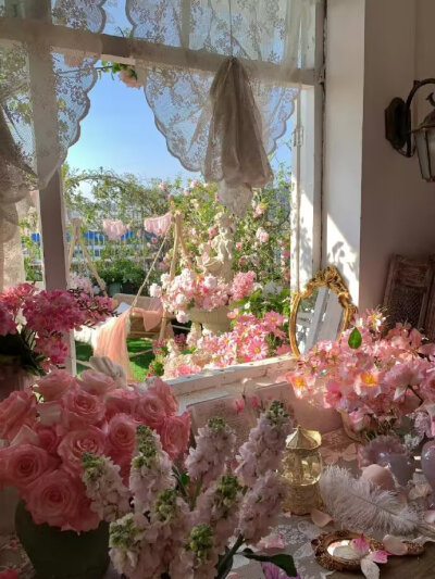 春天小花园小森林