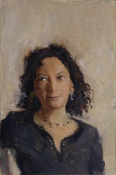 肯尼·哈里斯是一位美国当代具象画家，以富有力量感的笔触与厚重油彩的人物绘画而受到关注。他的创作建立在扎实的写实基础之上，同时融入更为直接和表现性的绘画方式，使作品在结构严谨与情绪表达之间形成张力。