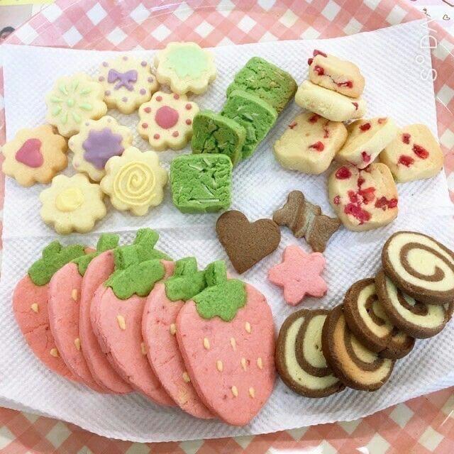 可爱萌物饼干