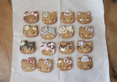 可爱萌物饼干 食玩 头饰