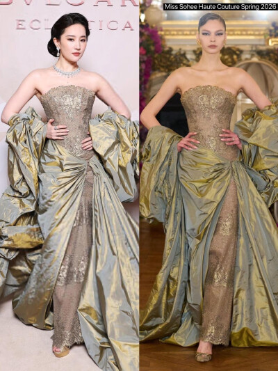 刘亦菲意大利米兰宝格丽高级珠宝展晚宴
刘亦菲宝格丽全球品牌代言人2026.3.25