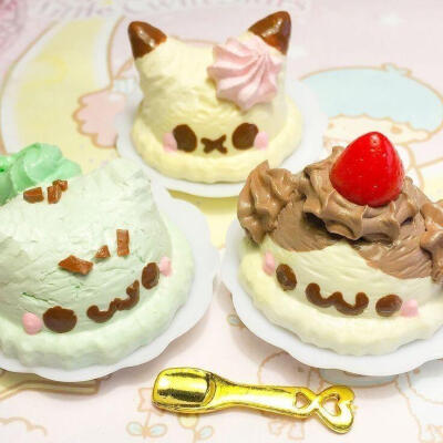 可爱萌物饼干 食玩 头饰