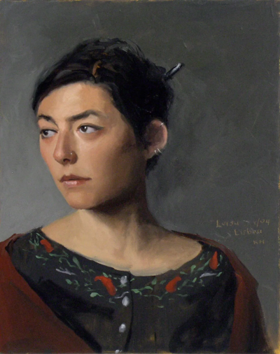 肯尼·哈里斯是一位美国当代具象画家，以富有力量感的笔触与厚重油彩的人物绘画而受到关注。他的创作建立在扎实的写实基础之上，同时融入更为直接和表现性的绘画方式，使作品在结构严谨与情绪表达之间形成张力。