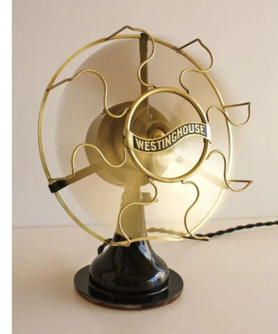 Westinghouse 1910s Electric Fan100年的保存品