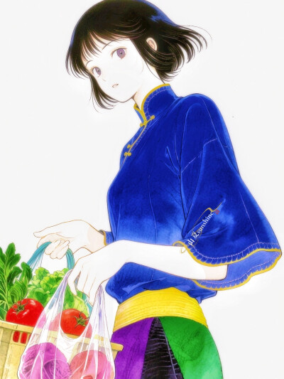 温泉旅馆的小老板娘|乘物以游心#ootd# 服设#立绘#私服#手串