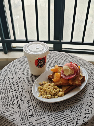 12.18 茉莉酸奶 法式吐司 滑蛋