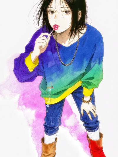 温泉旅馆的小老板娘|乘物以游心#ootd# 服设#立绘#私服#手串