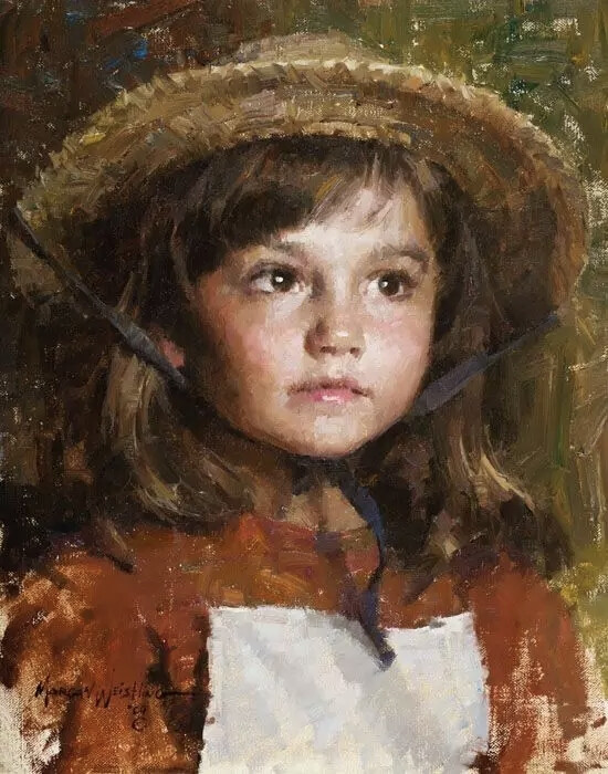 摩根·威斯特林，美国当代著名油画家，其用笔豪放，形、色结合得非常好，色彩浓郁有透明感，富有表现力与感染力，在细节表现上还很具有穿透性。