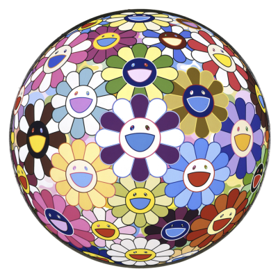 村上隆，Flower Ball(3-D), Kindergarten, 2007