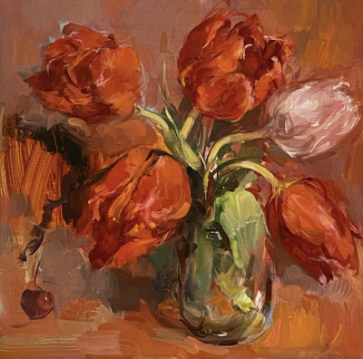 安东尼·康诺利是英国当代肖像画家，以敏锐的人物洞察力和细腻的绘画语言著称。他出生于伦敦，早年学习文学与艺术，后将重心完全转向绘画，并逐渐在英国肖像艺术界崭露头角。康诺利的作品以写实而富有心理深度的肖像…