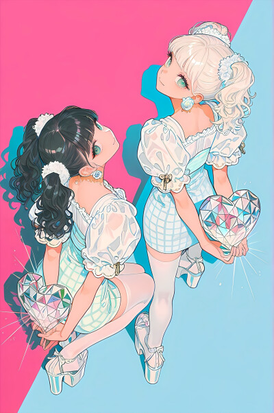 超爱的画风少女图 日本画师插画 洋裙 洛丽塔风 华丽
禁止商用 二改 自己收藏美图 华丽风