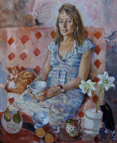 安东尼·康诺利是英国当代肖像画家，以敏锐的人物洞察力和细腻的绘画语言著称。他出生于伦敦，早年学习文学与艺术，后将重心完全转向绘画，并逐渐在英国肖像艺术界崭露头角。康诺利的作品以写实而富有心理深度的肖像…