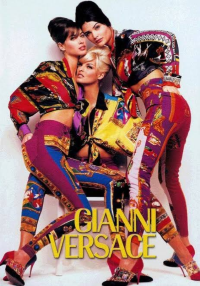 Gianni Versace在20世纪80年代的设计