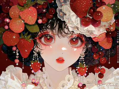 超爱的画风少女图 日本画师插画 洋裙 洛丽塔风 华丽
禁止商用 二改 自己收藏美图 华丽风