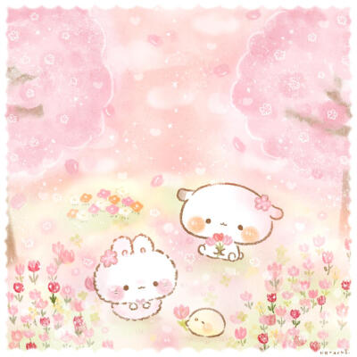 垂耳兔兔moruchan春天