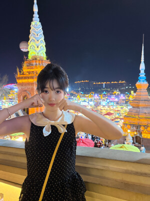 俺在西双版纳的游客照