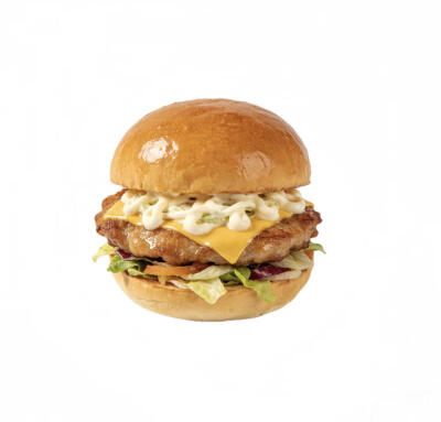 汉堡包白底头像