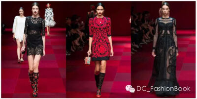 Dolce & Gabbana2015春夏走秀如期在米兰上演