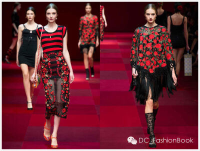 Dolce & Gabbana2015春夏走秀如期在米兰上演